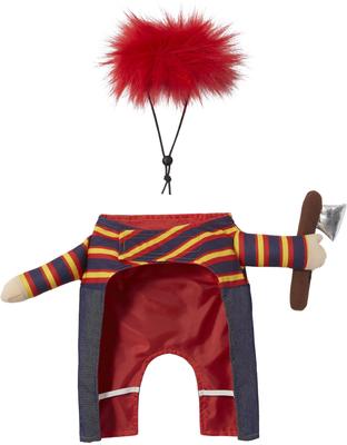 Show full view: Frisco Front Walking Killer Doll Dog & Cat Costume, Medium slide 4 of 7