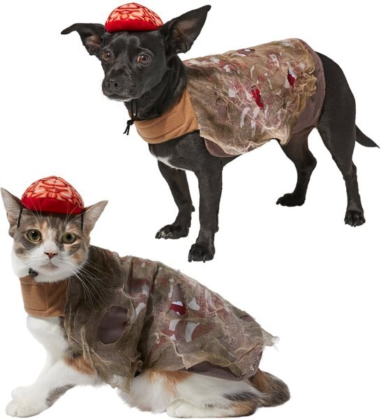 Discontinued FRISCO Zombie Dog & Cat Costume, XSmall