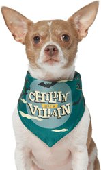 Frisco Chillin' Like a Villain Dog & Cat Bandana, X-Small/Small