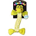 Spunky Pup Wibbelz Squeaky Plush Dog Toy