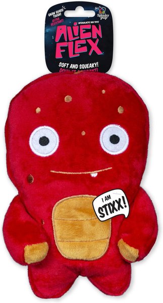 Spunky Pup Alien Flex Stixx Plush Dog Toy Spunky Pup Alien Flex Stixx Plush Dog Toy