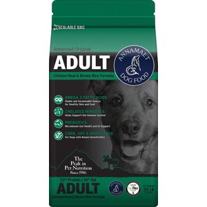 Annamaet Original Adult Formula Dry Dog Food. 25-lb bag