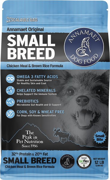 Annamaet Original Small Breed Formula Dry Dog Food, 12-lb bag slide 1 of 6