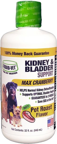 Liquid-Vet Kidney & Bladder Support Pot Roast Flavor Dog Supplement