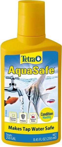 Tetra AquaSafe Aquarium Water Conditioner, 8.45-oz bottle slide 1 of 8