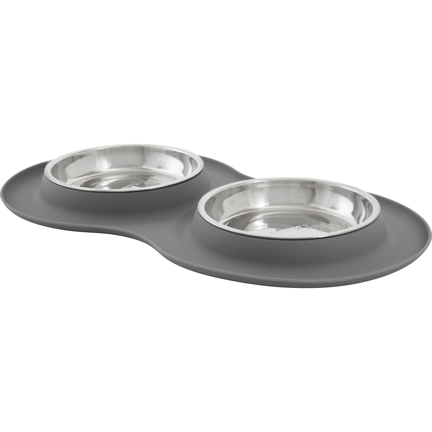 Frisco Marble Elevated Stainless Steel Double Diner Dog & Cat Bowls