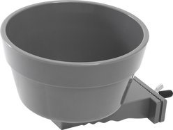 Frisco Cage Crock, Gray, 2 Cup, 2 count