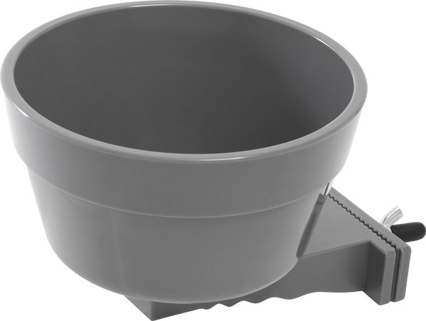 Frisco Cage Crock, Gray, Small: 2 cup, 1 count slide 1 of 3