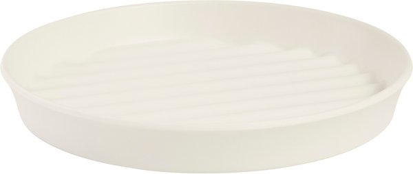 Frisco Round Cat Dish, Cream slide 1 of 7
