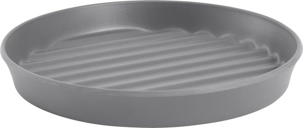 Frisco Round Cat Dish, Gray, 0.5 Cup, 1 count slide 1 of 6