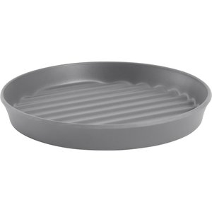 Frisco Round Cat Dish, Gray, 0.75 cup, 1 count