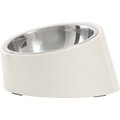 Frisco Slanted Stainless Steel Bowl, Cream, 1 Cup