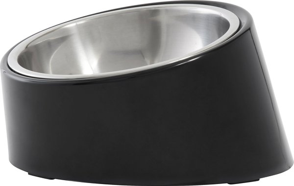 Frisco Slanted Stainless Steel Bowl, Black, 1.25 Cup slide 1 of 8