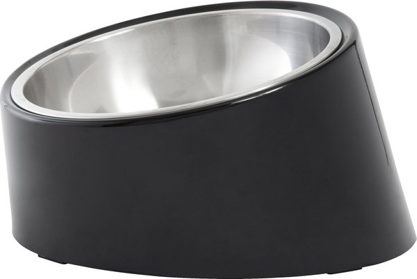 Frisco Slanted Stainless Steel Bowl, Black, 2.5 Cups slide 1 of 8