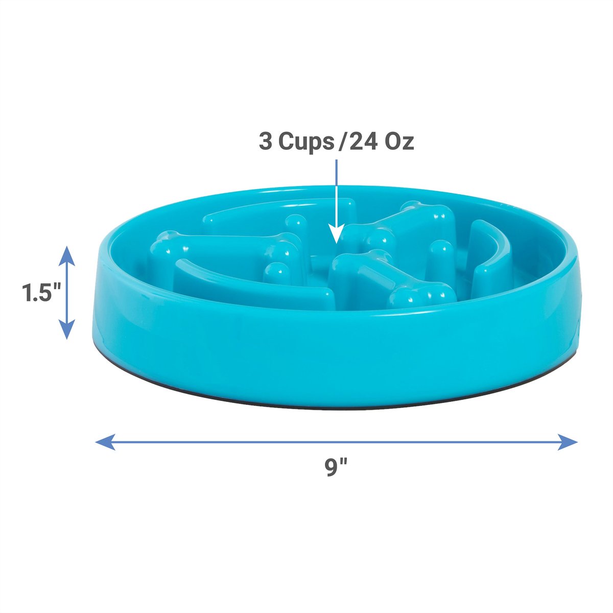 Kong slow 2024 feeder bowl