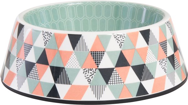 Frisco Colorful Geometric Melamine Bowl, 1.5 Cups slide 1 of 8