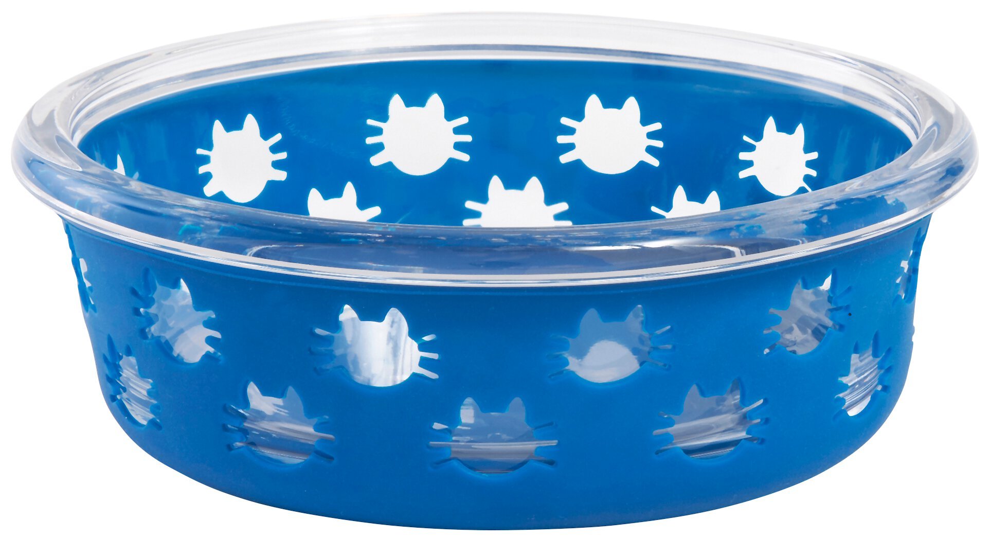 Frisco Chevron Design Glass Bowl with Silicone Sleeve