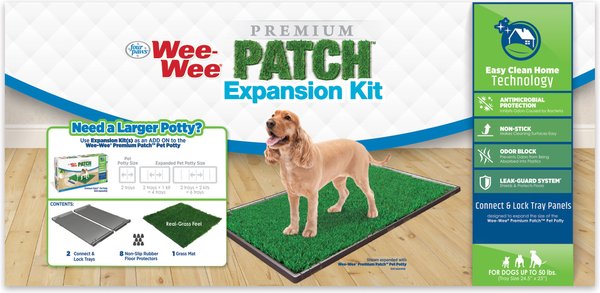 Four Paws Wee Wee Premium Patch Pet Potty System Expansion Kit