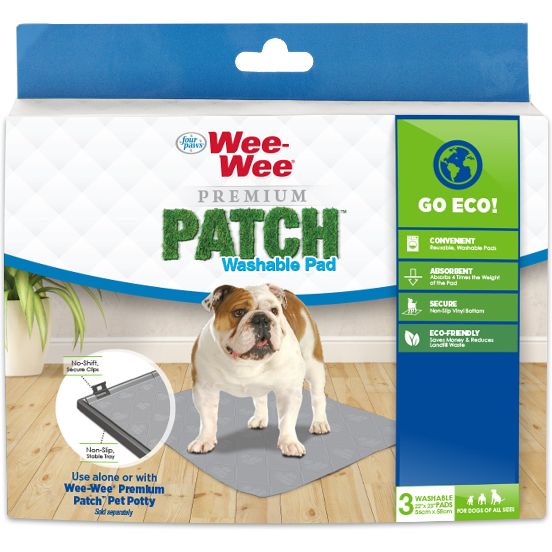 Washable Pee Pads for Dogs, 2 Pack Large 34x36 Super Absorbent Reusable  Puppy Pads Pet