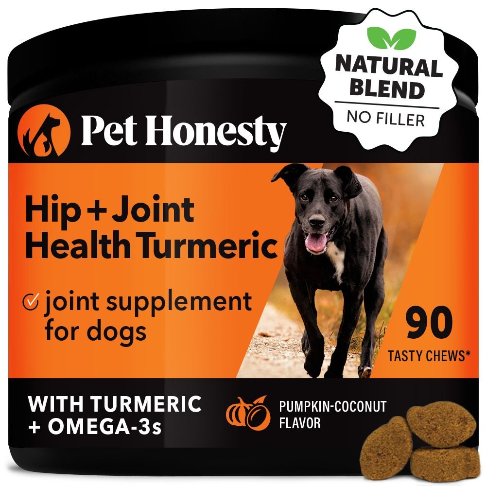 PETHONESTY Hip + Joint Health Turmeric Pumpkin & Coconut Flavored Soft