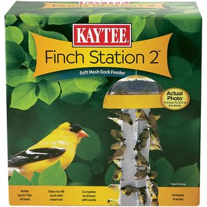 Kaytee Soft Mesh Finch Feeding Station 2 Bird Feeder