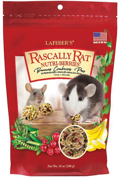 Lafeber Rascally Rat Nutri-Berries Rat Food, 10-oz bag slide 1 of 5