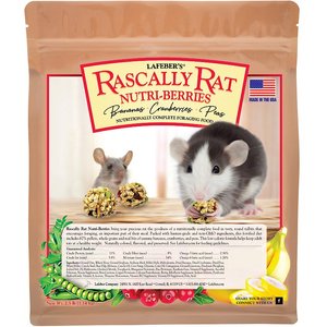 Lafeber Rascally Rat Nutri-Berries Rat Food, 2.75-lb bag