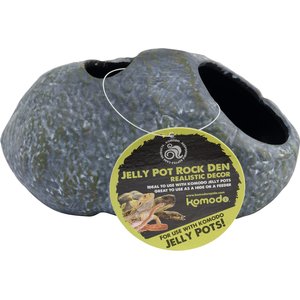 Komodo Jelly Pot Rock Den, Gray, Small