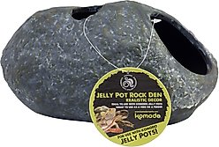 Komodo Jelly Pot Rock Den, Gray, Large