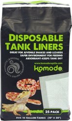 Komodo Disposable Tank Reptile Liners, 10 x 20-in slide 2 of 2