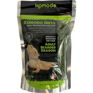 Komodo Diets Adult Bearded Dragon Food, 14-oz bag