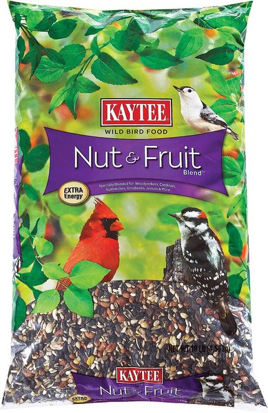 Kaytee Nut & Fruit Blend Wild Bird Food, 10-lb bag slide 1 of 1