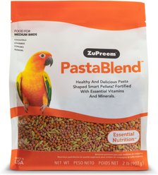 ZuPreem PastaBlend Daily Medium Bird Food, 2-lb bag