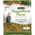 ZuPreem VeggieBlend Flavor with Natural Flavor Daily Medium Bird Food, 2-lb bag