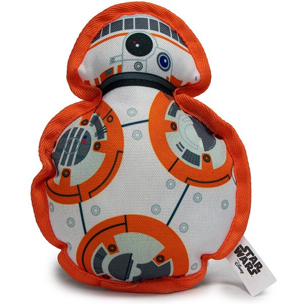 Buckle-Down Star Wars BB8 Droid Squeaky Plush Dog Toy