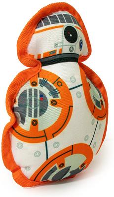 Show full view: Buckle-Down Star Wars BB8 Droid Squeaky Plush Dog Toy slide 2 of 7