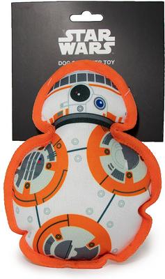 Show full view: Buckle-Down Star Wars BB8 Droid Squeaky Plush Dog Toy slide 4 of 7