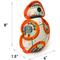 Show in main carousel: Buckle-Down Star Wars BB8 Droid Squeaky Plush Dog Toy slide 5 of 7