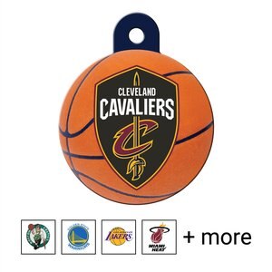Quick-Tag NBA Circle Personalized Dog & Cat ID Tag, Large, Cleveland Cavaliers