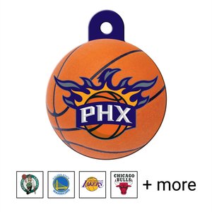 Quick-Tag NBA Circle Personalized Dog & Cat ID Tag, Large, Phoenix Suns