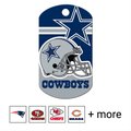 Quick-Tag NFL Military Personalized Dog ID Tag, Large, Dallas Cowboys
