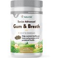 NaturVet Senior Advanced Gum & Breath with Non-GMO Ingredients Dog Supplement, 45 count