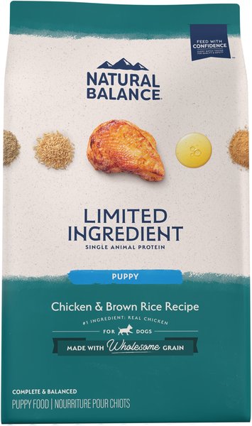 Hill's Ideal Balance Natural Chicken & Brown Rice Recipe Puppy Dry Dog Food