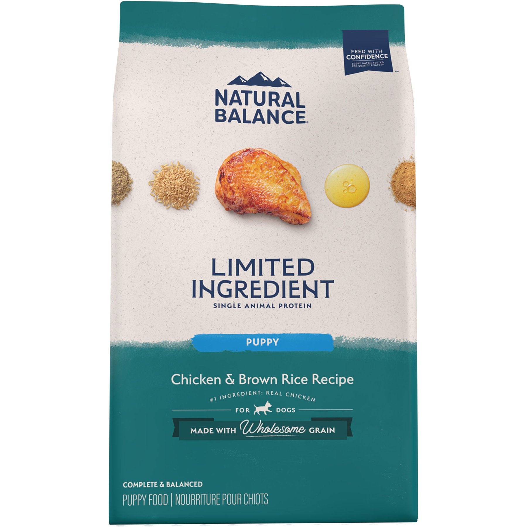 Nature's Recipe Pure Essentials Limited Ingredient Puppy Chicken & Brown Rice Recipe Dry Dog Food