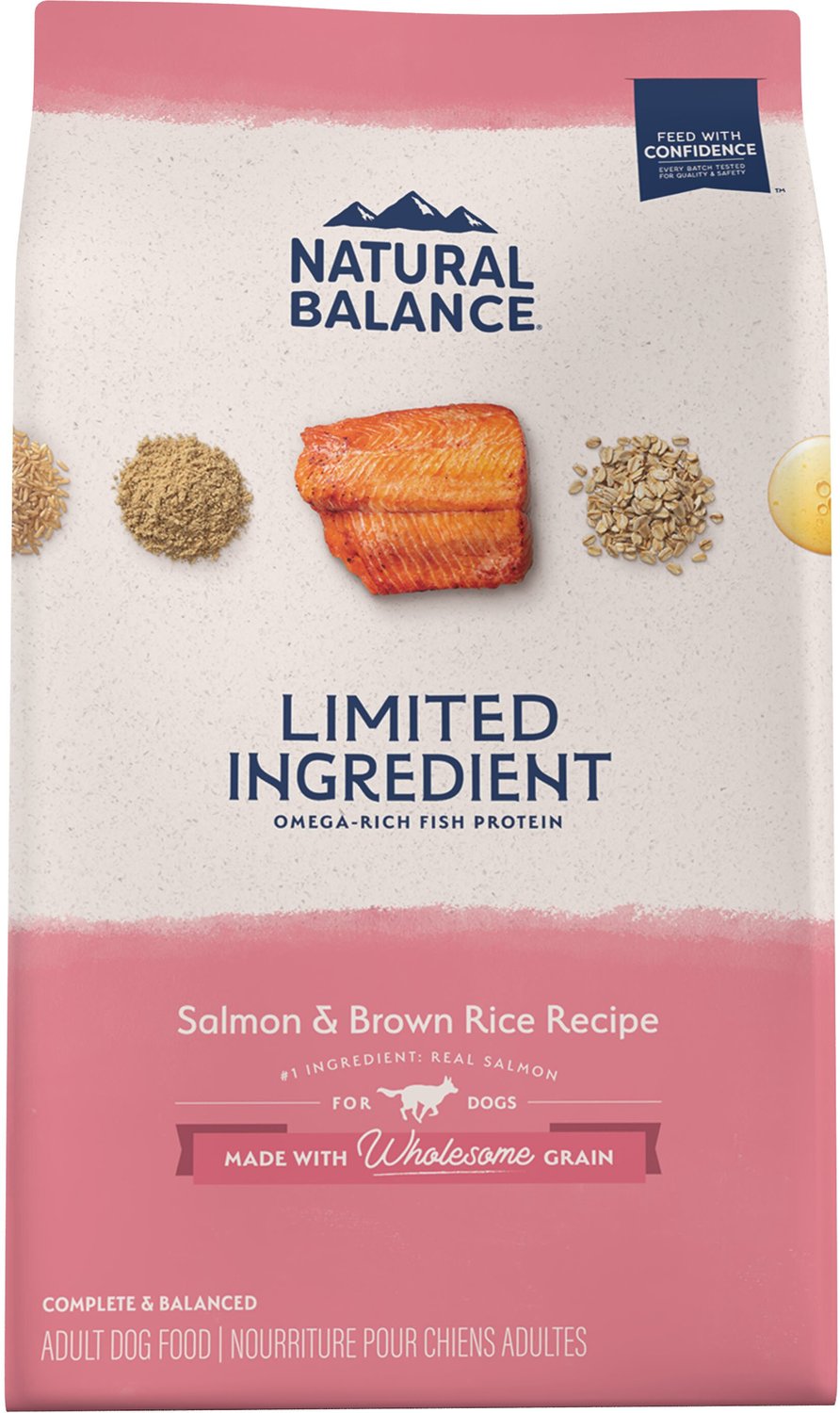 NATURAL BALANCE Limited Ingredient Salmon & Brown Rice Recipe Dry Dog