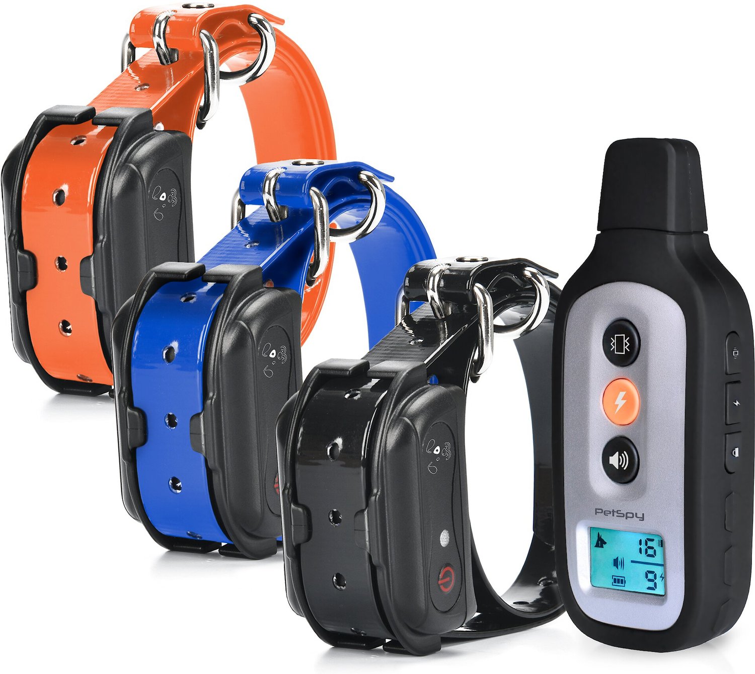 PETSPY XPro 3 1 2 Mile Waterproof Remote Dog Training Collar 3 Count 