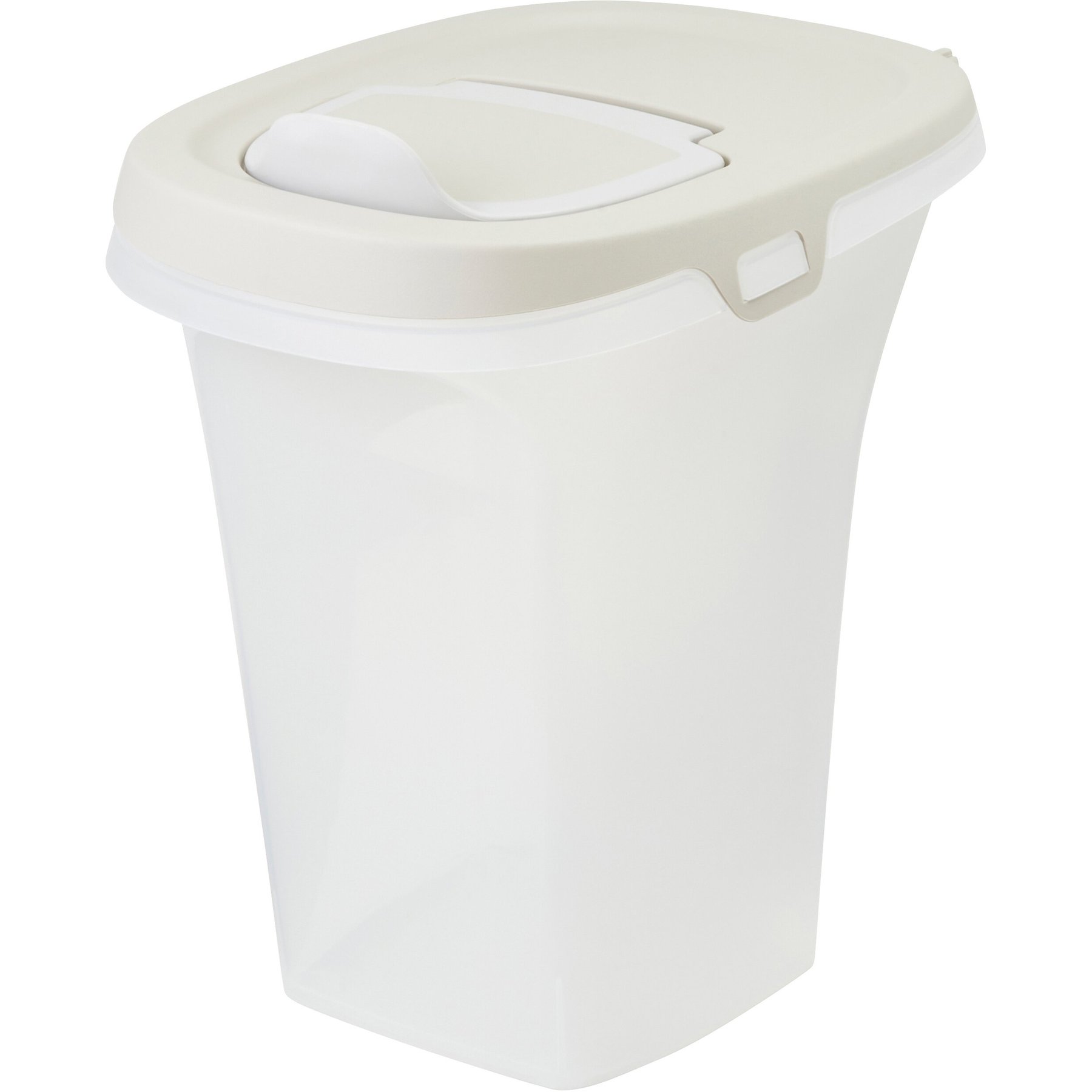 PawShelf Vacuum Dog & Cat Food Storage Container, White, Medium