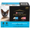 Purina Pro Plan Focus Urinary Tract Health Seafood Favorites Variety Pack Canned Cat Food, 3-oz can, case of 24