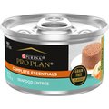 Purina Pro Plan Seafood Classic Entree Grain-Free Canned Cat Food, 3-oz can, case of 24
