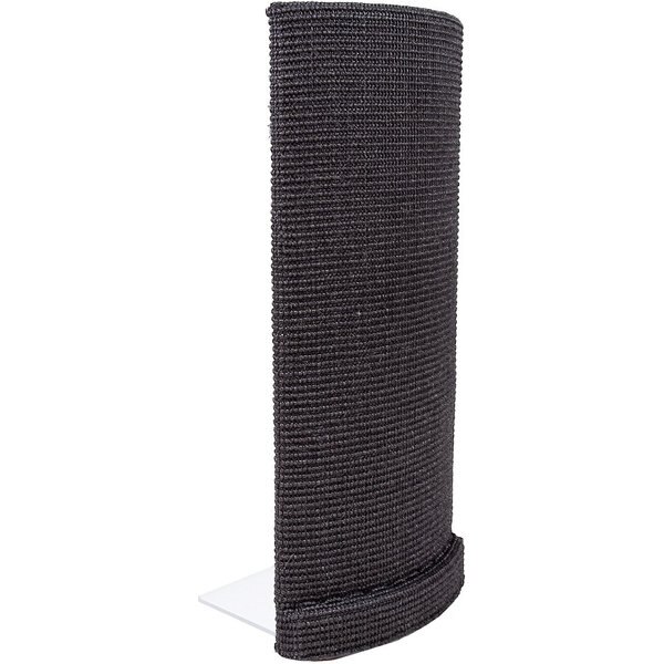 SOFASCRATCHER Furniture Protector Cat Scratching Post, Black